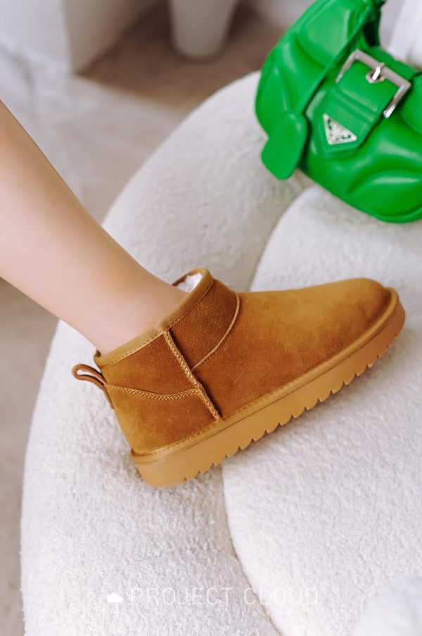 Genuine Suede Ankle Boots for Women - Water Resistant Winter Boots for Women - Memory Foam Insole Trending Shoes for Women - Comfortable Women's Ankle Boots (Hippy) - Image 5